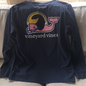 Michigan Wolverines Vineyard Vines Long Sleeve